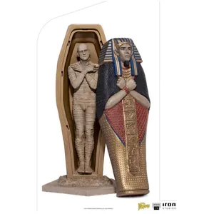 Statuette Universal Monsters 1-10 Art Scale The Mummy 25 cm Iron Studios