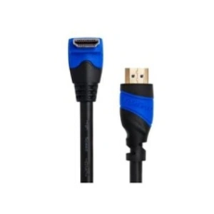Comparateur de prix : KabelDirekt 2m Câble HDMI avec angle 90° ( Ultra HD 4K 3D Full HD 1080...