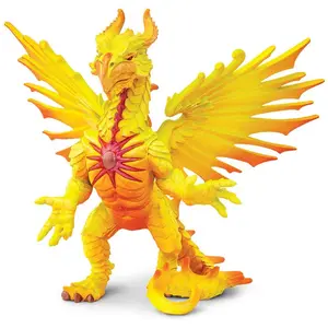 Safari figure soleil dragon junior 12 x 13,5 cm jaune