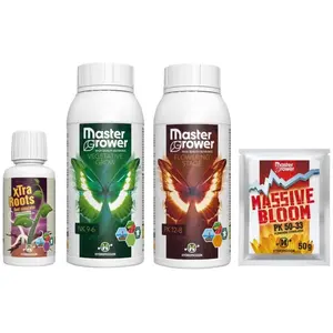 Comparateur de prix : Pack engrais MASTER GROWER 500ml - Hydropassion