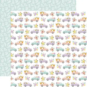 Echo Park Paper co. It's Easter Time Papier imprimé Garden GoodieVendu parscrapmalin