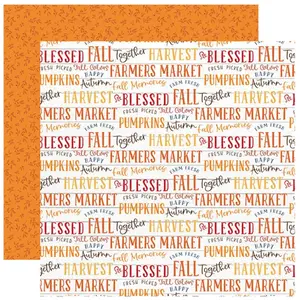 Echo Park Paper co. Fall Papier imprimé Fall PhrasesVendu parscrapmalin