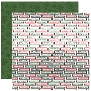 Echo Park Paper co.Carta Bella Home For Christmas Papier imprimé Season SignsVendu parscrapmalin