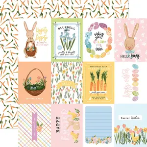Echo Park Paper co. My Favorite Easter Papier imprimé 3x4 Journaling CardsVendu parscrapmalin