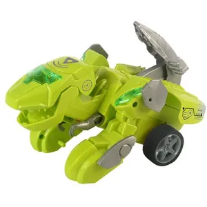 Voiture Radio Commandée Dinosaure Avec Musique De Lumière Led Vert MK301 pas cher