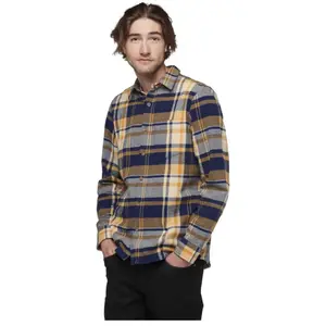Comparateur de prix : Black Diamond Project Flannel - Chemise homme Indigo / Gold Plaid XS