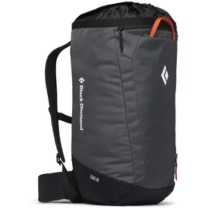 Black Diamond - Sac d'escalade - Crag 40 Backpack Carbon - Taille M\/L - Gris pas cher