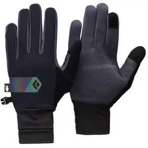 Gants longs black diamond hybrid light noir pas cher
