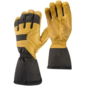 Comparateur de prix : Gants Black Diamond Crew GORE-TEX marron clair noir - S
