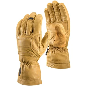 Black Diamond - Gants en cuir - Kingpin Natural en Cuir - Taille XS - Jaune pas cher