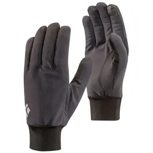 Black Diamond Lightweight Softshell - Gants ski Smoke XS pas cher