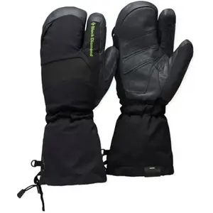 Comparateur de prix : Black Diamond - Alpine 3-Finger Mitts - Gants taille L, noir