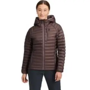 Black Diamond - Approach Down Hoody - Doudoune femme Dark Mauve - L pas cher