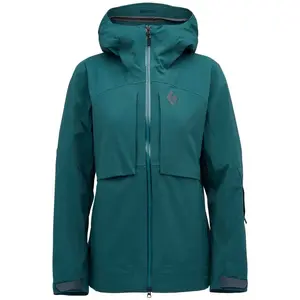 Comparateur de prix : Black Diamond - Factor Shell - Veste imperméable femme Deep Woods - L