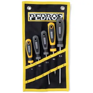 Pedro´s Outil Screwdriver Set With Pouch 5 Units pas cher