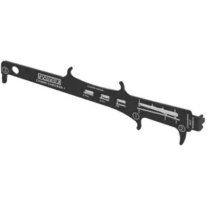 Comparateur de prix : Pedro's Outil mesure d usure de chaine Chain Checker Plus II, Noir