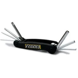 Comparateur de prix : Trousse multi-outil pliable/clé torx Pedros - Noir / Argenté