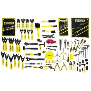 Pedro´s Pedro's Master Bench Tool Kit d'outils pour Banc maître Unisexe, Noir/Jaune pas cher