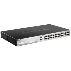 Comparateur de prix : D-Link DGS-3130-30TS Géré L3 Gigabit Ethernet (10/100/1000) Noir, Gris