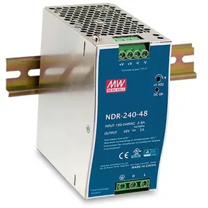 D-Link DLINK Système d'alimentation MeanWell DIS-N240-48 - 240 W - Rail DIN pas cher