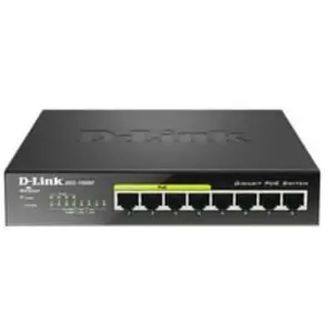 D-Link 8 Ports 10/100/1000Mbps DGS-1008P (4 POE)# pas cher