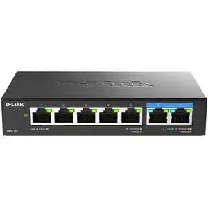 Comparateur de prix : D-Link Switch non administrable 7 ports multi-Gigabit DMS-107/E