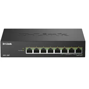 Comparateur de prix : D-Link DMS 108P - Commutateur - non géré - 8 x 10/100/1000/2.5G - de b...