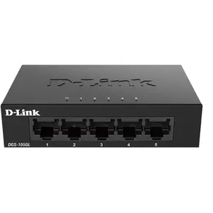 Comparateur de prix : D-Link DGS-105GL Commutateur Gigabit Plug&Play Métallique 5 Ports