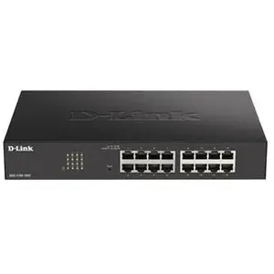 Comparateur de prix : D-Link DGS-1100-16V2 Géré L2 Gigabit Ethernet (10/100/1000) Noir
