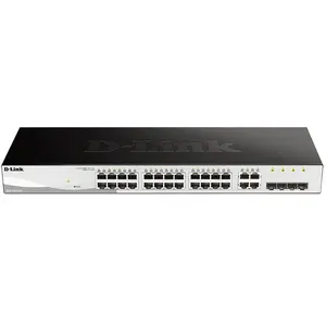 Comparateur de prix : D-Link DGS-1210-24 Géré L2 Gigabit Ethernet (10/100/1000) 1U Noir