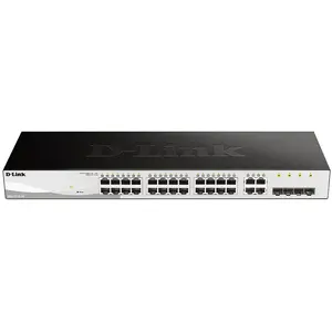 Comparateur de prix : D-Link DGS-1210-28 Géré L2/L2+ 1U Noir