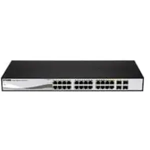 DLINK Commutateur D-Link DGS-1210-24 24 ports Gigabit + 4 SFP combinés pas cher