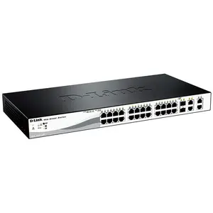 Comparateur de prix : DLINK D-LINK Switch Smart+ 24 ports - DES-1210-28P - 10/100Mbps PoE/PoE+