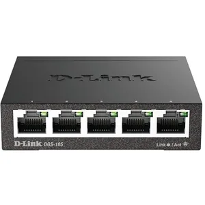 Comparateur de prix : C2G D-Link DGS-105 Non-géré L2 Gigabit Ethernet (10/100/1000) Noir