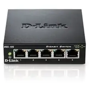 Comparateur de prix : C2G D-Link DGS-105 Non-géré Noir