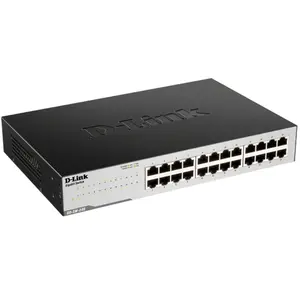 Comparateur de prix : D-Link GO-SW-24G Non-géré L2 Gigabit Ethernet (10/100/1000) 1U Noir