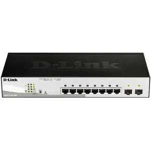 Comparateur de prix : D-Link Switch DGS-1210-08P 8 p 10 / 100 / 1000 Mbps 2 x SFP TU