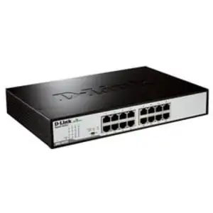 Comparateur de prix : D-Link DGS 1016D - commutateur - 16 ports - non gere - Montable sur rack
