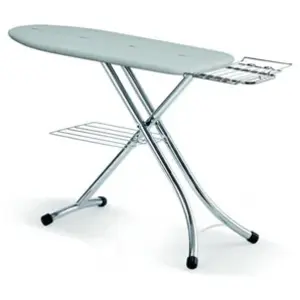 Comparateur de prix : LAURASTAR Table à Repasser Prestige Board Housse Grise, 52 x 154 cm