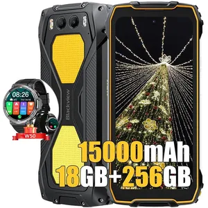 Blackview BV7300 Smartphone Robuste 6.67" 256Go 50MP 15000mAh Orange a... pas cher