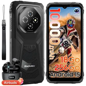 Blackview FORT 1 Smartphone Incassable 6.56 18Go+256Go 10000mAh Androi... pas cher