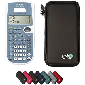 Texas Instruments CALCUSO Ensemble de Base Noir avec Calculatrice TI-30XS MultiView