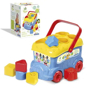 Clementoni 14395.5 le bus des formes de mickey pas cher