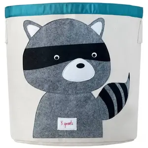 Sac à jouets 3 Sprouts Raton laveur pas cher