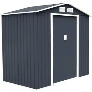 RELAX4LIFE 2,7m² Abri de Jardin avec Porte Coulissante & Fenêtres, Cab... pas cher