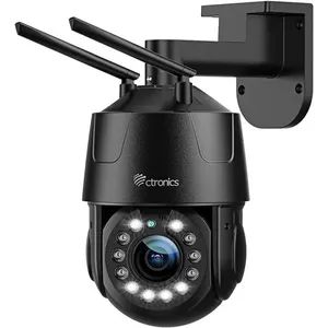 Ctronics Caméra Surveillance 2,4/5 GHz WiFi 4K 8MP Vision Nocturne 5X ... pas cher