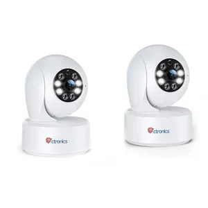 Ctronics 2.5K 4MP PTZ Caméra Surveillance Intérieur WiFi 2,4/5Ghz Lot ... pas cher