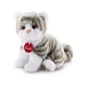 Trudi chaton brad - blanc/gris pas cher