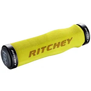 Comparateur de prix : Paire de poignees ergonomiques ritchey wcs truegrip hd locking jaune