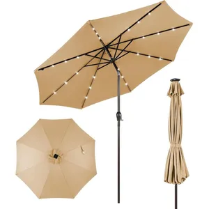 Costway Parasol de Jardin Dia 300 CM/Parasol Déporté et Inclinable de Jardin a... pas cher